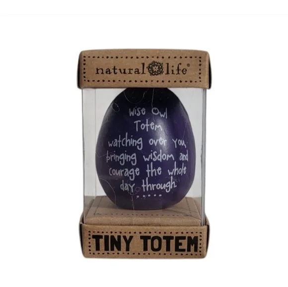 NEW Natural Life Tiny Totem Owl - Picture 4 of 6